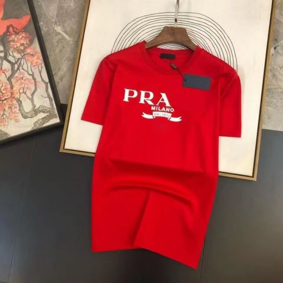 

Summer Mens Designer Tees Casual Man Womens Loose Breathable Breathable Red Tees With Letters Print Short Sleeves Top Sell Luxury Men T Shirt Cotton Blend Size -XXXXL, Black