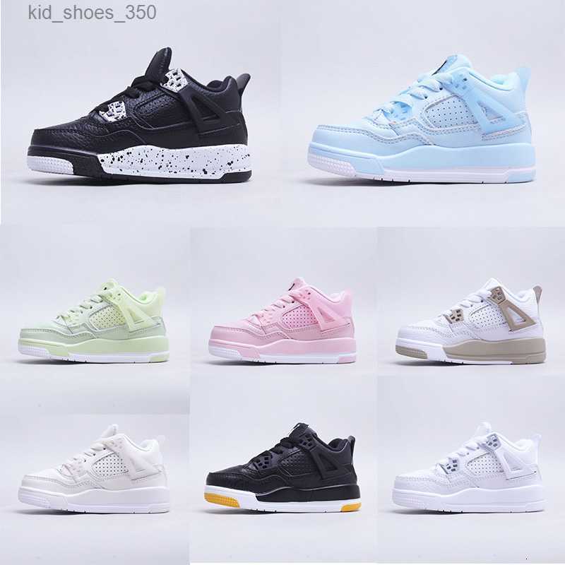 

Infant Jumpman 4S Kids Basketball shoes Boy Girl Sneaker Top Bred Toddlers Fashion Baby Trainers Children footwear Athletic Outdoor Walking