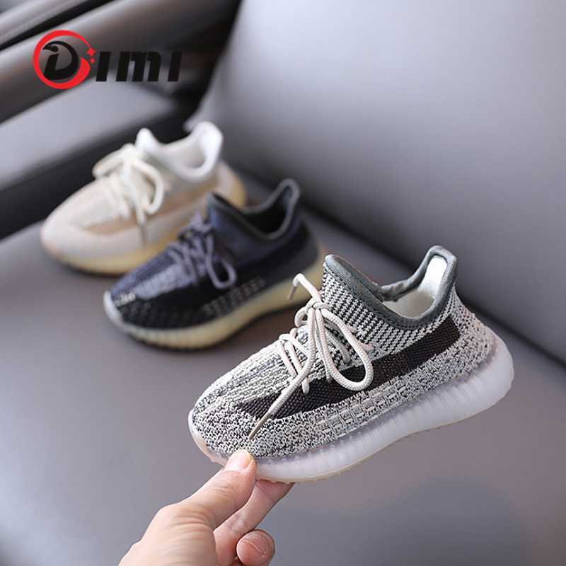 

Athletic Outdoor DIMI 2023 Spring Children Shoes Girls Sports Shoes Fashion Brand Kids Sneaker Outdoor Training Breathable Knitting Boy Shoes G230311, Black