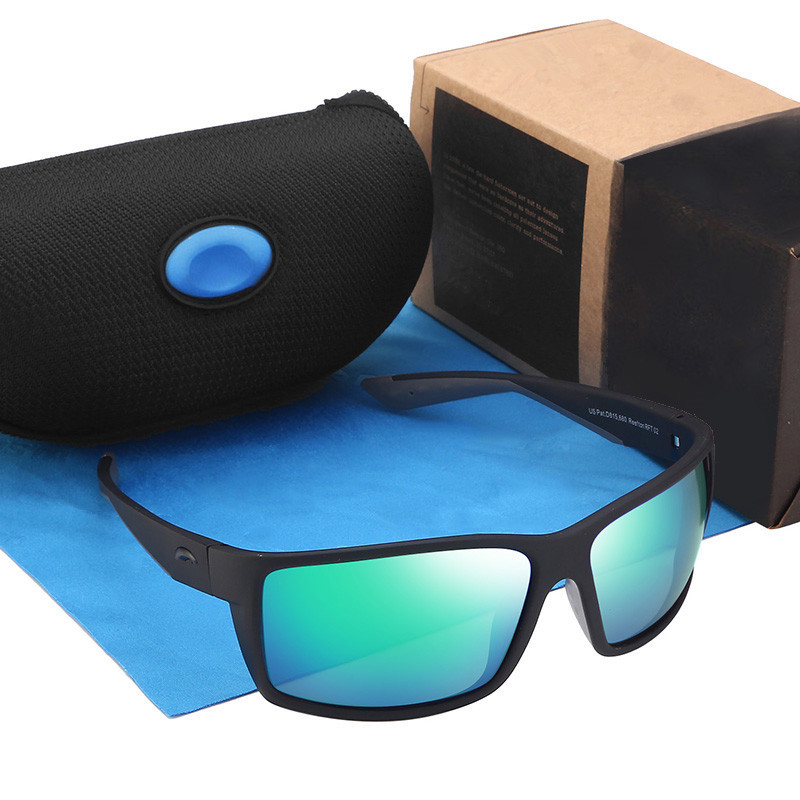 

Square Polarized Sunglasses Men 580P Sun Glasses for Men Male Reefton Brand Designer Goggle Women Vintage Drving Eyewear