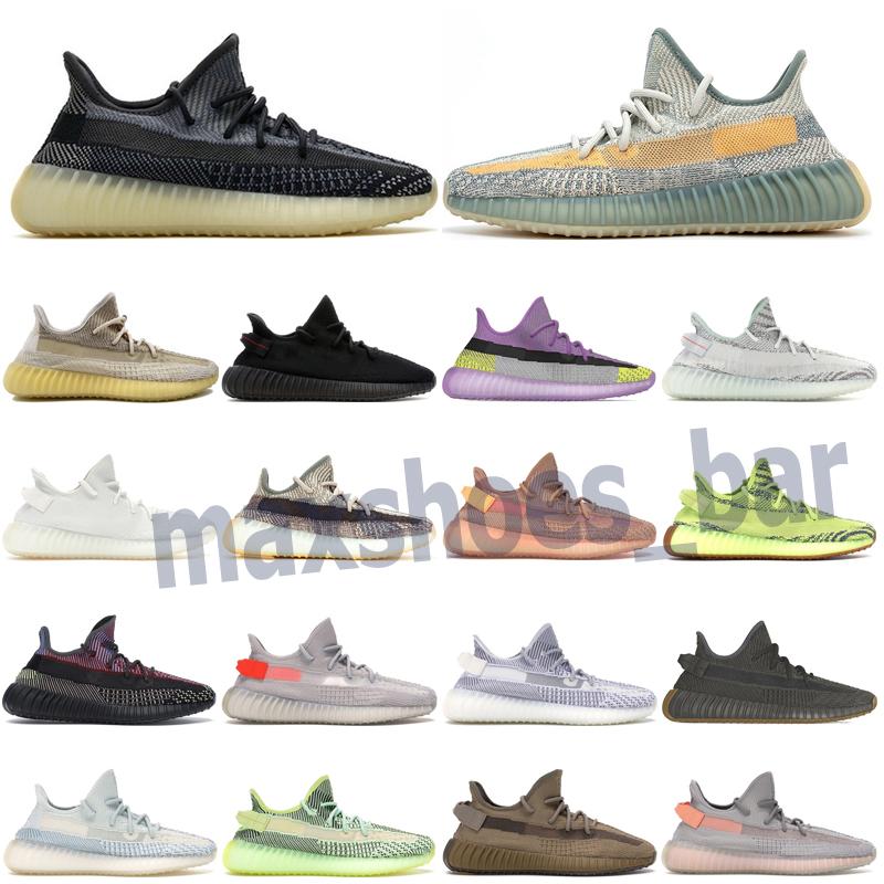 

West Running Shoes Yecher Asriel Oreo Zyon Relective Triple White Black Cinder Bred Womens Mens Trainers Outdoor Sports Sneaker Yeezzys Dto Yeezys 350 V2, # 12 cinder
