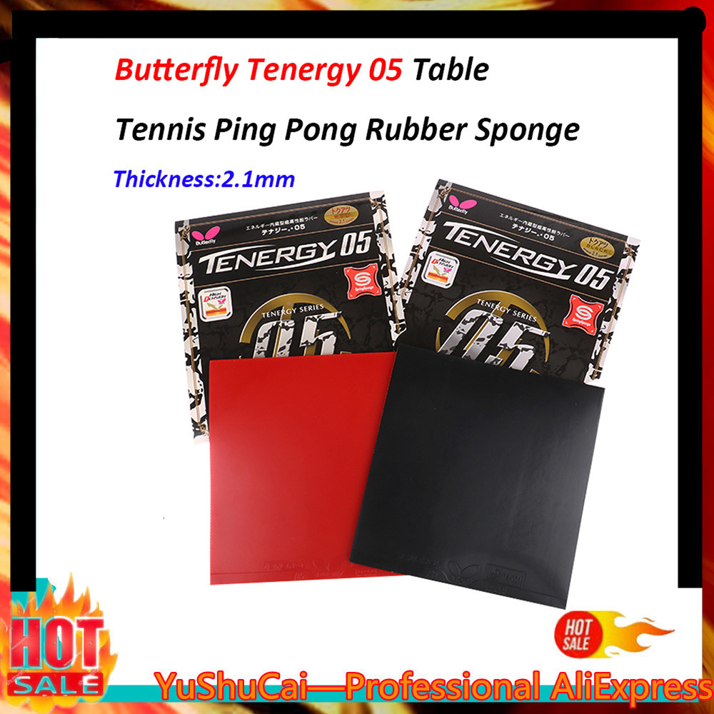 

Table Tennis Sets Butterfly 05 Table Tennis Racquet Rubber skin Ping Pong Sponge 2.1mm Reverse Adhesive Racket Cover Training Accessories 230311