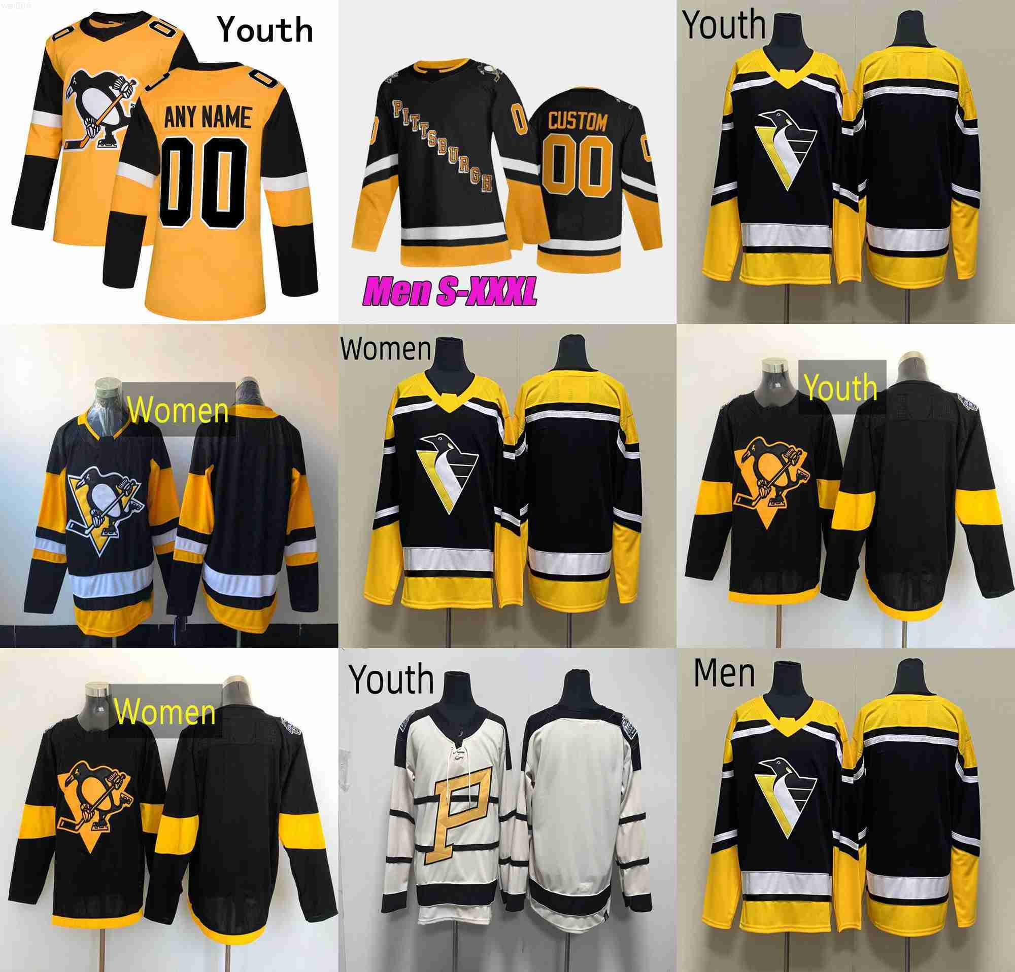 

Pittsburgh Penguins Hockey Jerseys 87 Sidney Crosby 71 Evgeni Malkin 59 Jake Guentzel 67 Rickard Rakell 16 Jason Zucker 17 Bryan Rust 58 Kris Letang, Colour
