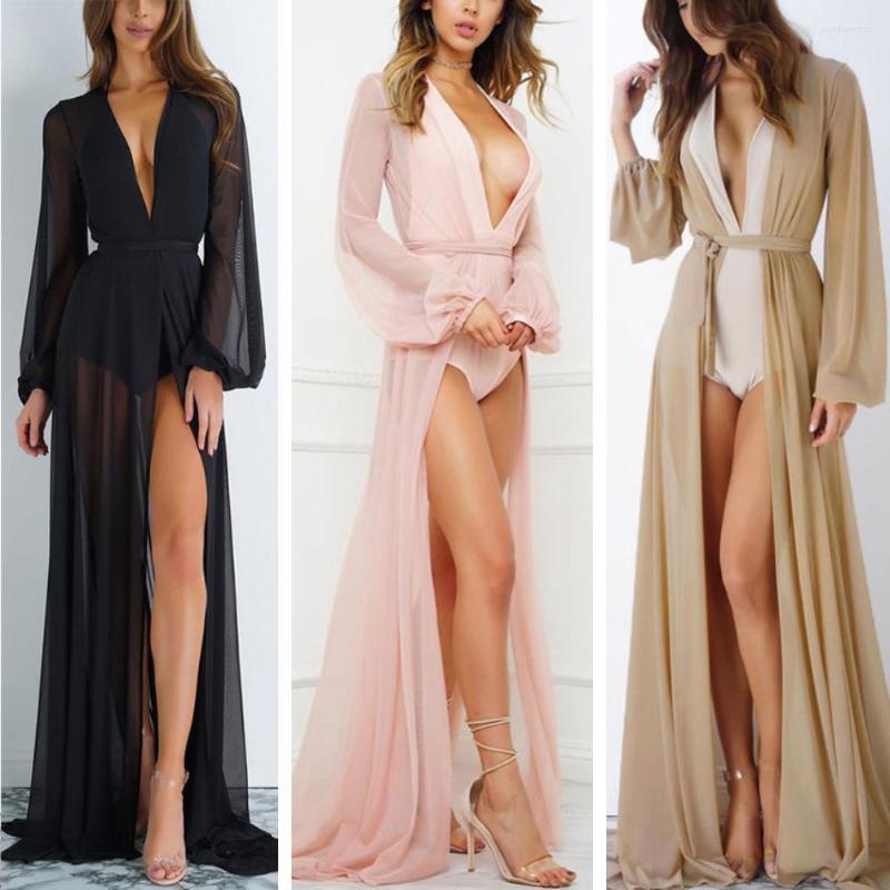 

Summer Beach Cover Up Women Beach Dress Solid Bikini Cover Up Swimwear Women Robe De Plage Beach Wear Cardigan Bathing Suit, Black