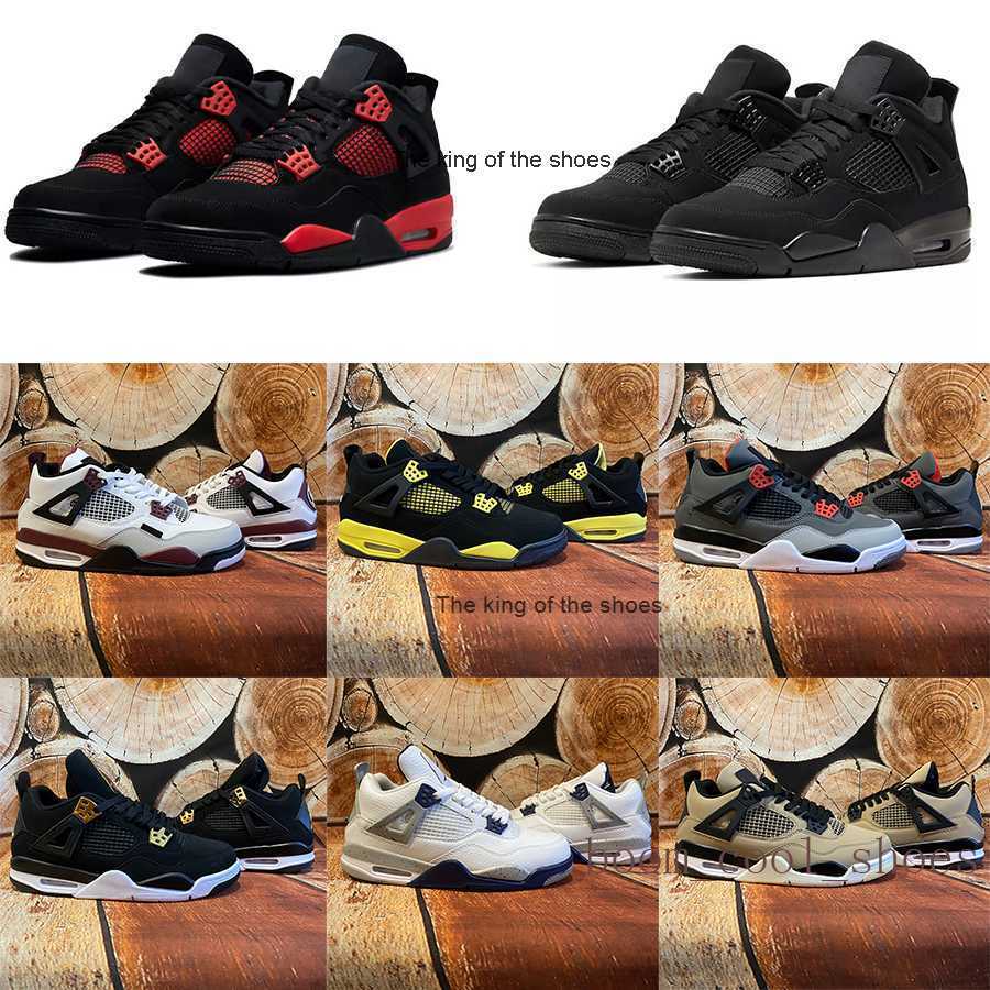 

J4S OGJ4s OG2023 OG Jordens 4 Jumpman 4s men women Basketball shoes white oreo black cat university blue sail metallic purple bred shimmer cactus jack, 16