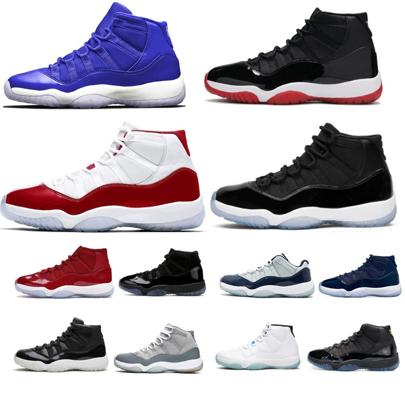 

High Quality Jumpmans 11 Retro Low Basketball Shoes Men Women 11s Cherry Cool Grey Midnight 25th Anniversary Concord Bred Mens Trainers Outdoor Sports Sneakers, A4