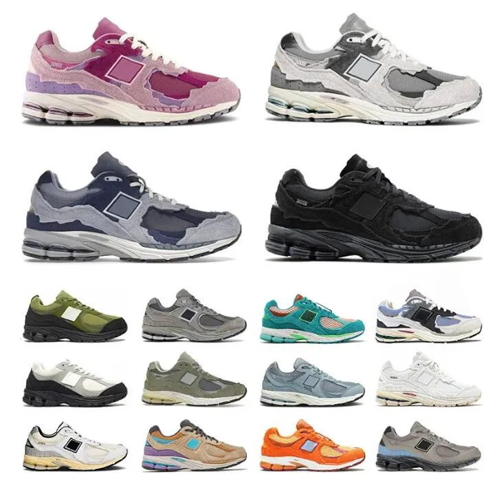 

New 2002R B2002R Designer Shoes Mens Women Protection Pack Pink Phantom Luxury Triple S Black White Rain Cloud Sea Salt Sail Bowling Basement Olive Casual OG Sneakers, 12