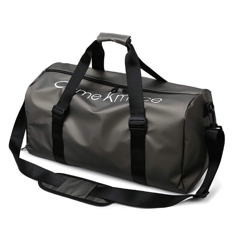 

Portable travel bag dry and wet separation large capacity single shoulder bag sports fitness bag trend diagonal span large bag, Silver