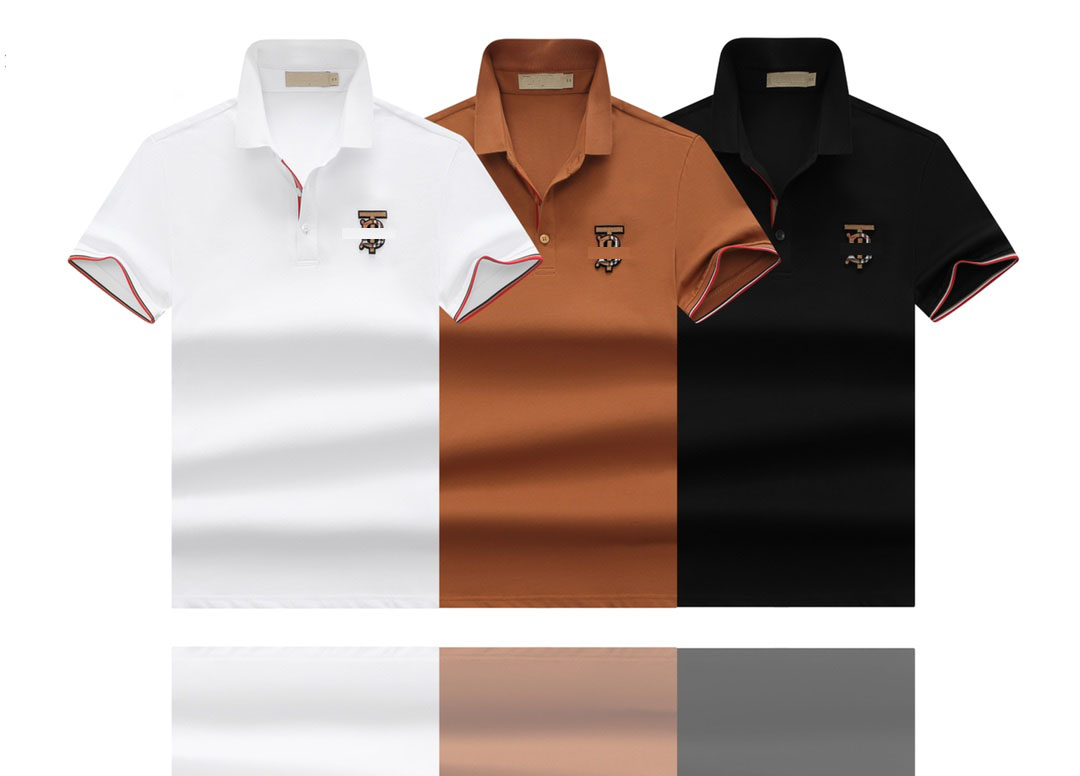 

2023Fashion Summer Golf Sports New Men's Quick-Drying Polo Shirt BusinessCasual Short-Sleeved Polos Comfortable Breathable Tees011, White