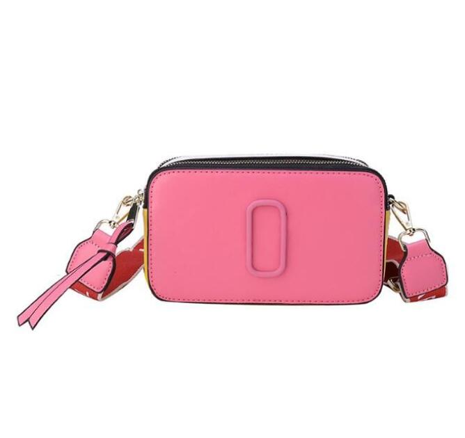 

Designer Fashion bag Ladie Handbag Famous totes Marc Jocobs Snapshot Camera Small Crossbody purse Women Shoulder Bags Messenger cross body AAA, Blue