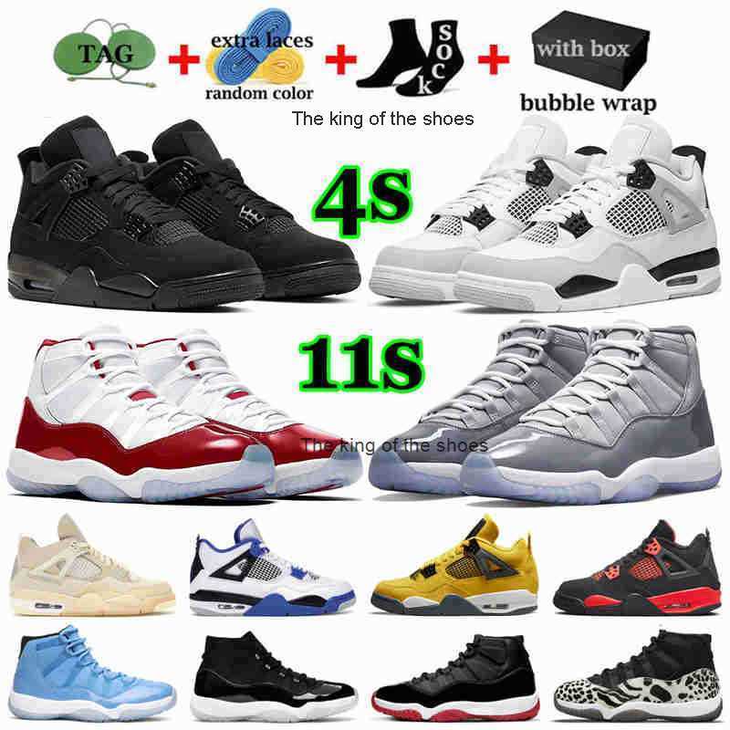 

J4S OGJ4s OG2023 OG With Box Jumpman s 4 Basketball Shoes Men Womens Sneakers 11 Mens jorda 4s Military Black Cat Infrared Cool Grey 11s Cherry, # 2