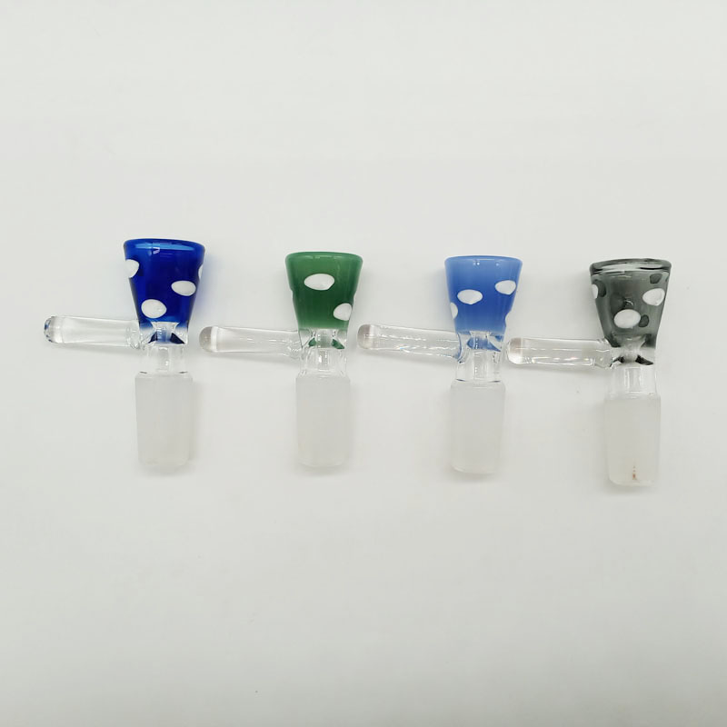 

DPGB074 Smoking Accessories 14Mm 19Mm Colored Glass Bowl