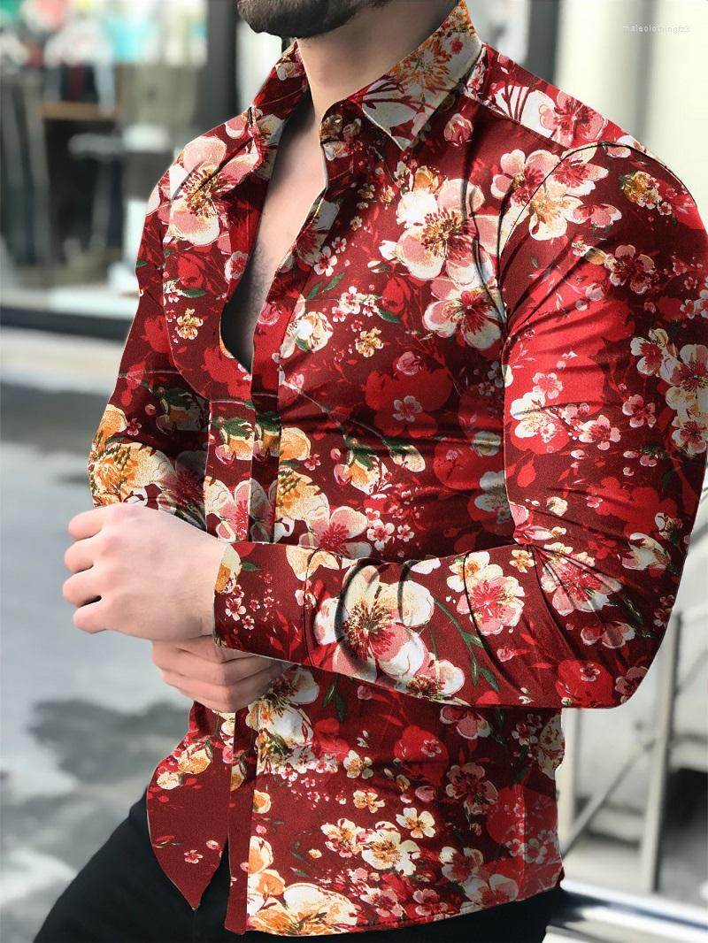 

Men's Casual Shirts 2023 Men's Shirt For Men Clothing Social Blouse Hawaiian Long Sleeve Cardigan Blouses And Button Up Luxury Man, Xwcj-w315