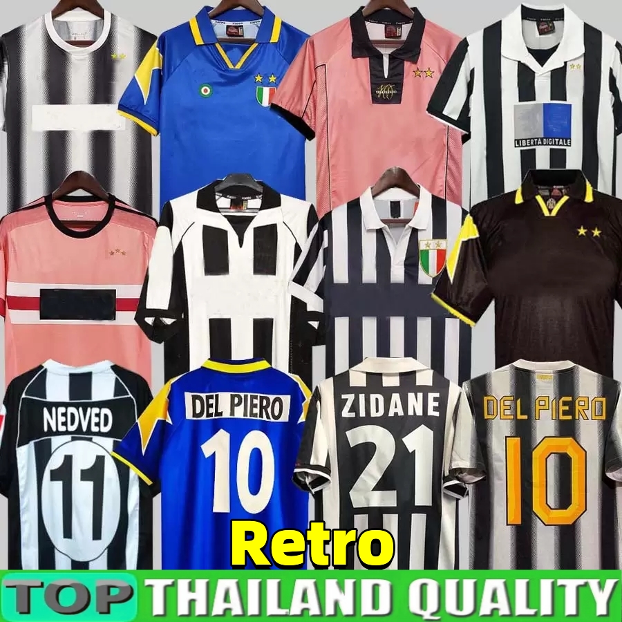 

Retro Juve soccer jerseys DEL PIERO Conte PIRLO Buffon INZAGHI 84 85 92 95 96 97 98 99 02 03 04 05 94 95 ZIDANE Ancient maillot DAVIDS Conte shirt 11 12 15 16 17 18 POGBA, 97/98 third lomg