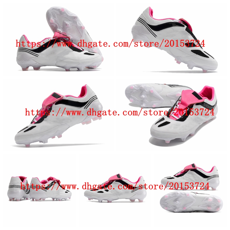 

2023 New Men Predator Precision FG Soccer shoes Football Boots Training High Top Ankle Sport Sneakers Quality, As picture 1