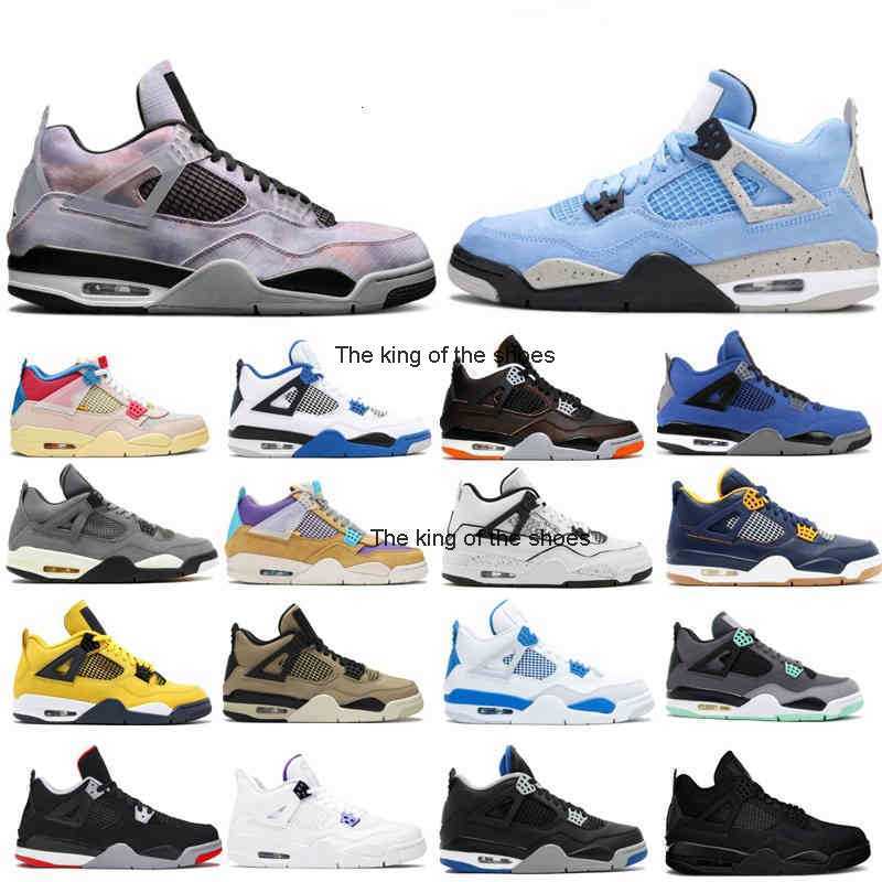 

2023OG J4s OG2023 OG TopQuality 2022 Jumpman 4 4S Men Women Basketball Shoes IV Lightning Black Cat White Oreo Zen Master Sports Sneakers Red Thunder, No.5