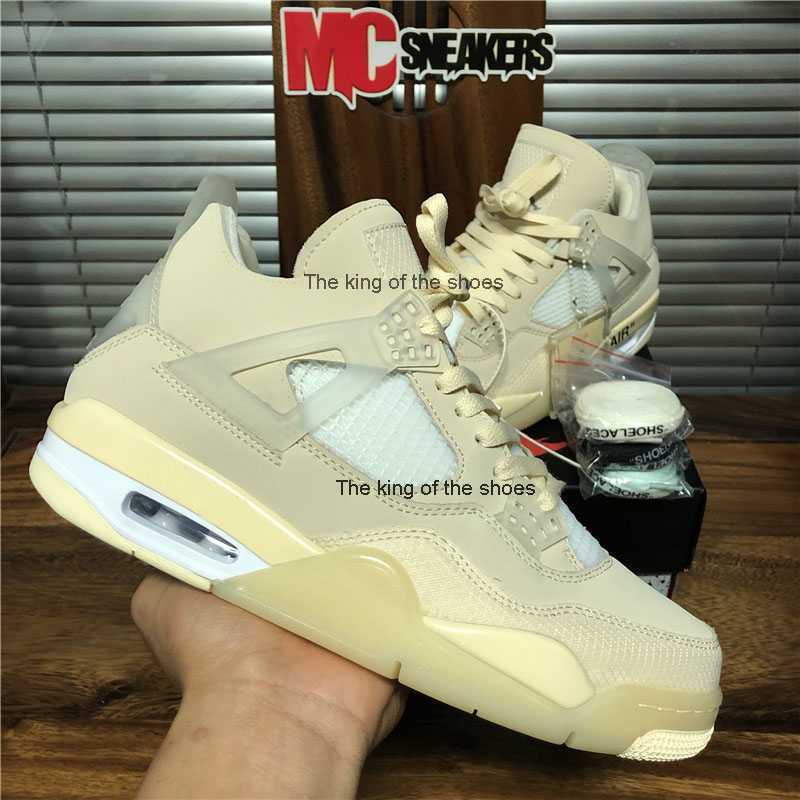 

J4s OG2023 OG Top Quality Men Women Jumpman 4 Basketball Shoes Black Cat 4s Cactus Jack Oreo University Blue Sneaker Sail Kaws Bred Purple