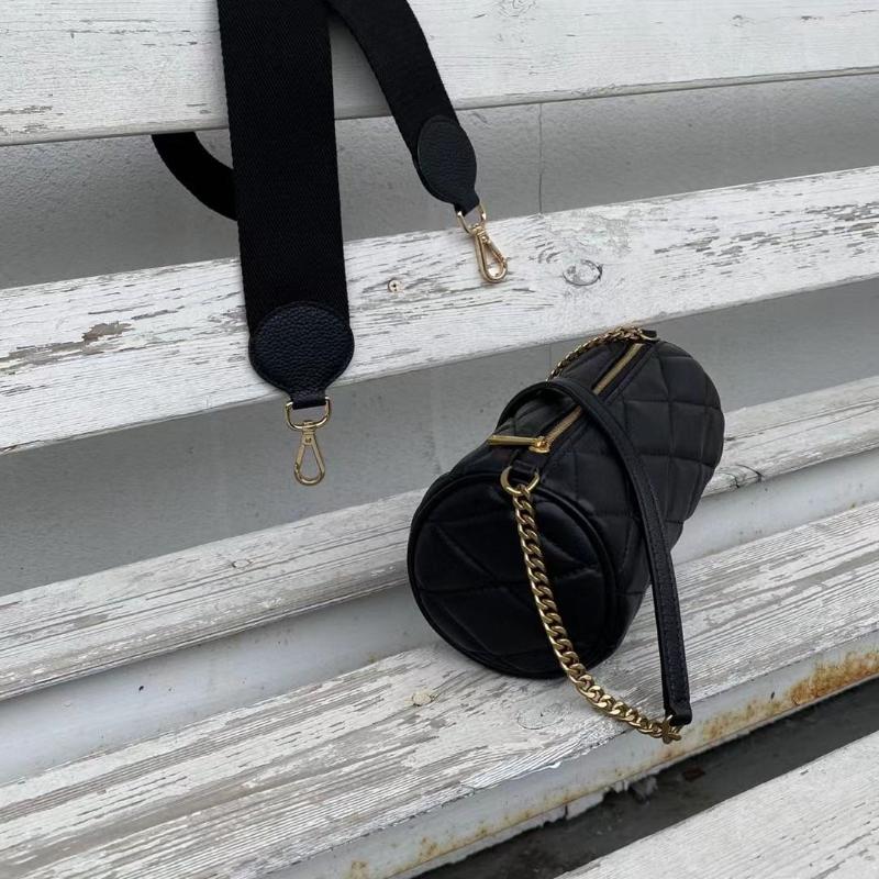 

Evening Bags Woman Sade Cylinder Ultimate Quality Top Genuinely Leather Luxury Fashion Travel Bag Very Soft, Picture shown