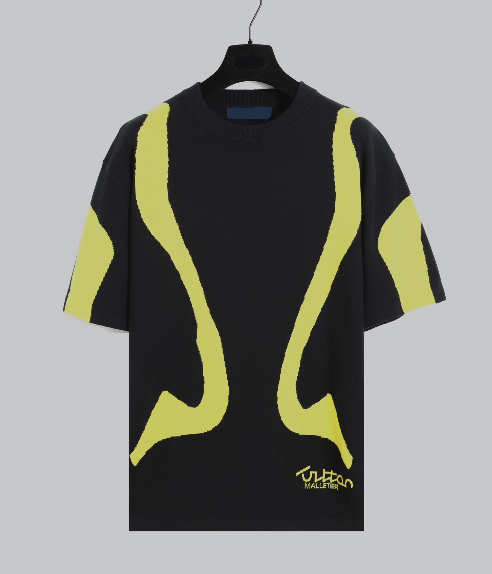 

Men's Plus Tees & Polos Round neck embroidered and printed polar style summer wear with street pure cotton 232wv