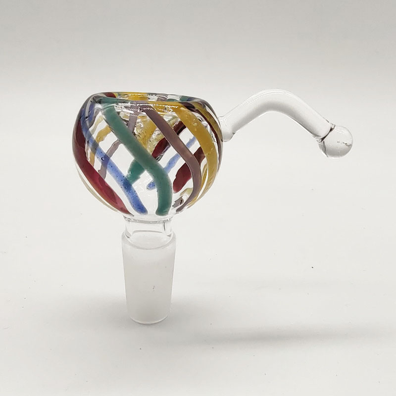 

DPGB089 Smoking Accessories 14Mm 18Mm Colored Glass Bowl
