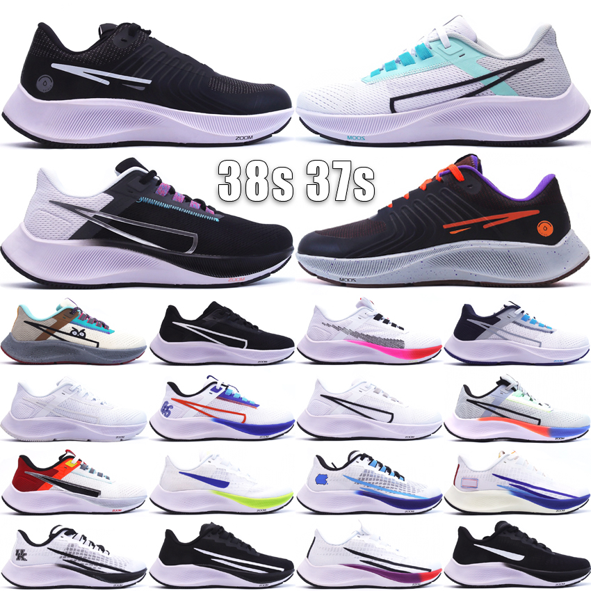 

Top Pegasus 38 Shield Running Shoes 37s Barely Volt White Multi-Color Black Flash Crimson Dandy Dandelions Total Orange Mens Womens Outdoor Sneakers Size 36-45, 02 running sail