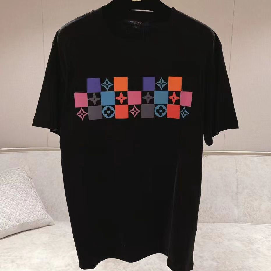 

Men's Tees & Polos Luxury TShirt Men s Women Designer T Shirts Short Summer Fashion Casual with Brand Letter High Quality Designers t-shirt S-.ss1, White