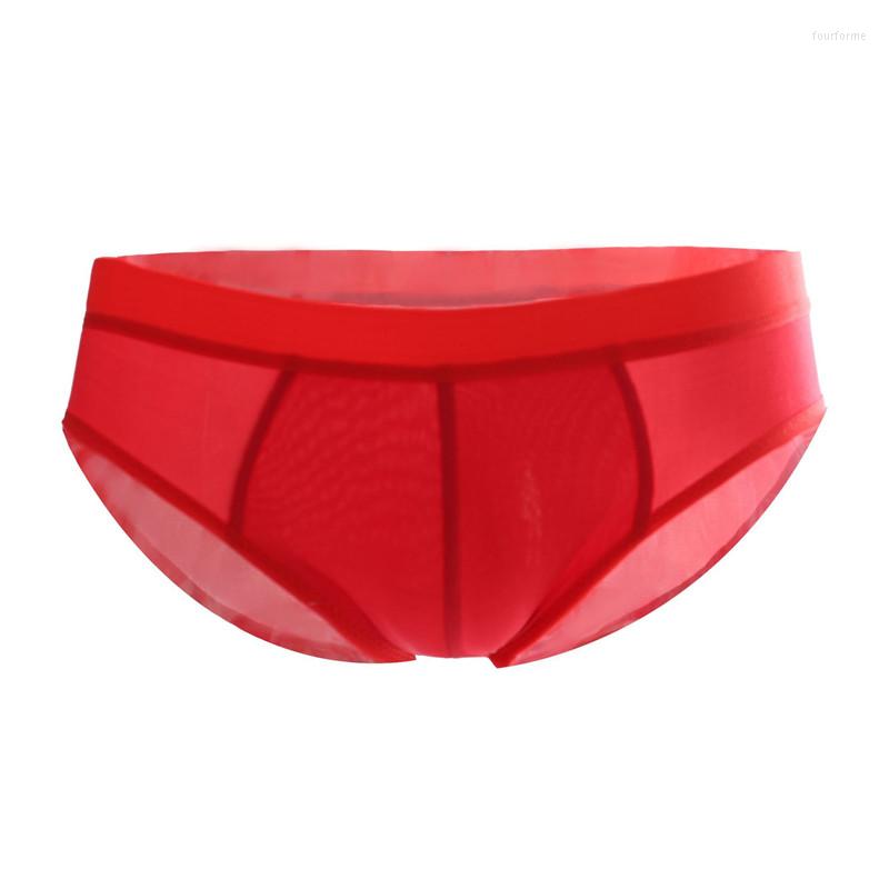 

Underpants Men Careful Care Underwears Natural Silk Middle Waist Briefs U-Convex Skin-Friendly Refreshing Panties 4Pcs/Pack, See pics