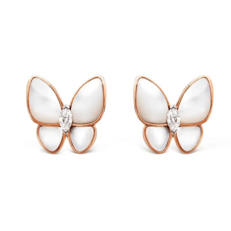 

CloverGlamour Ladies earrings Nail Designer Stud earring Luxury Jewelry For Women Fashion Titanium Steel Alloy Designers earing Mens Brand earrings for women