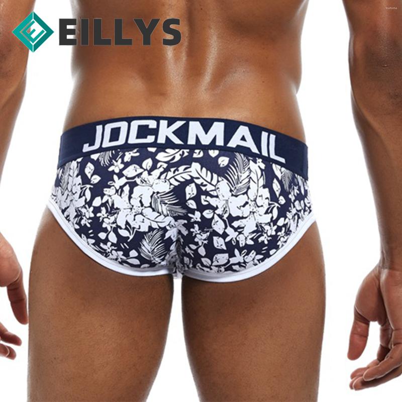 

Underpants JOCKMAIL Ins Style Cotton Jockstrap Underwear Man Brief Breathable Innerwear Gay Sexy Men's Panties Briefs Lingerie, Green