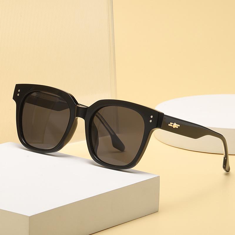 

Sunglasses Fashion TR Square Sunscreen Women's High-end Ins Korean Version Glasses Men Gafas De SolSunglasses