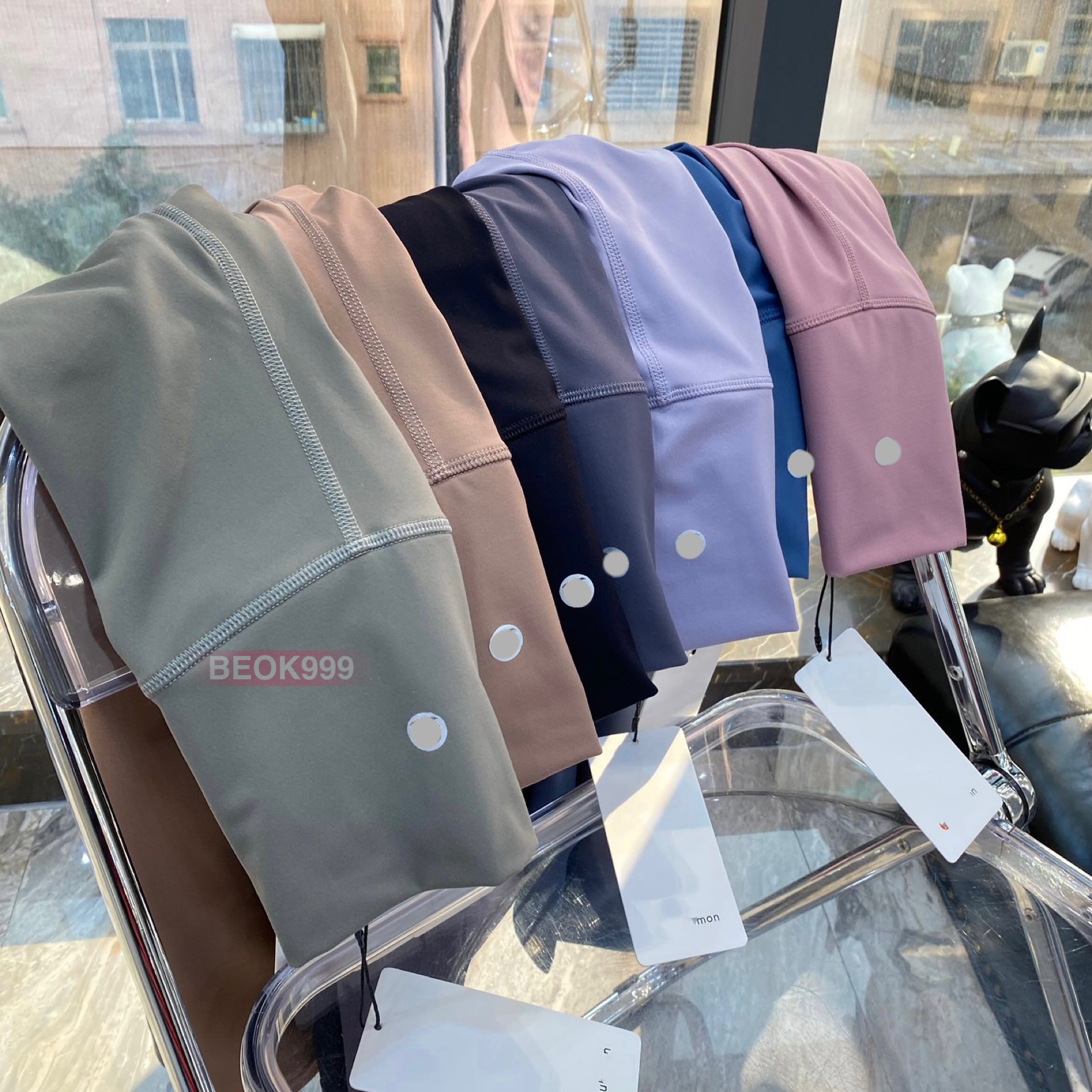 

Lulus Legging Pants Women Designer Suit Align Leggings Lu Yoga Knee Length Womens Gym Wear High Waist Pant Elastic Fitness Tights Lady, Purple