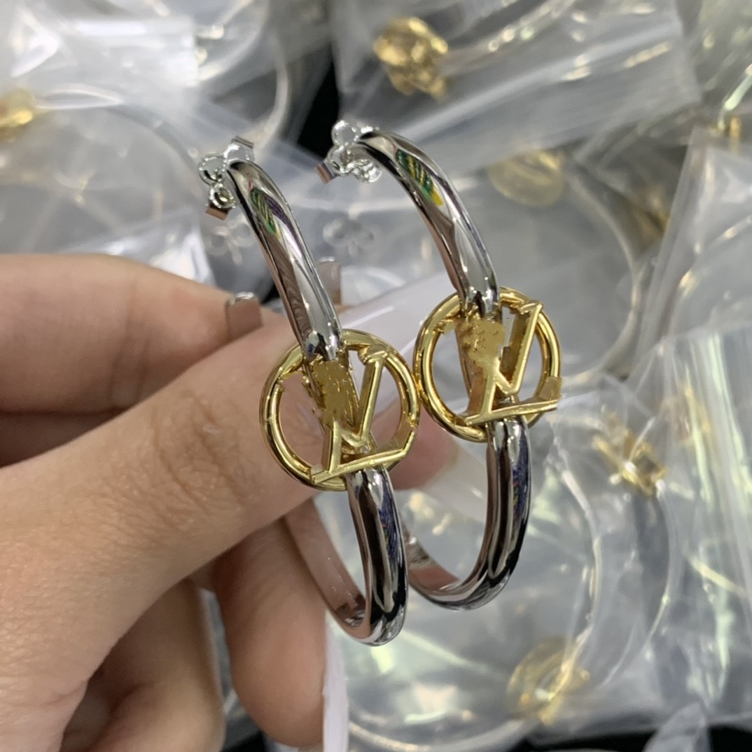 

Fashion Classic Stud Earrings Women's Earrings louiseity Jewelry Gifts for Friends viutonity Memorial Day Engagement Lovers kle1v