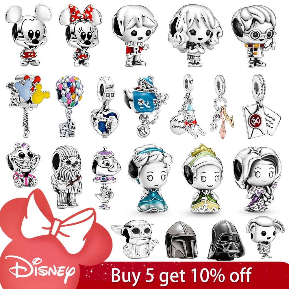 

925 silver Fit Pandora Original charms DIY Pendant women Bracelets beads Original Collection Charms
