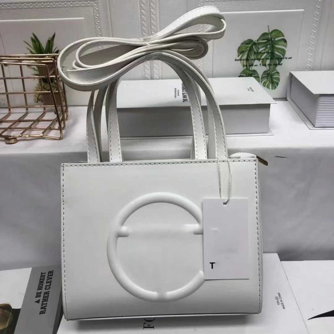 

Designer Telfars Bag Handbag Small And Simple Texture Shopping Bag Portable Letter Women's Bag Fashion One-shoulder Cross-body Tote Bag Box Sport, Yellow