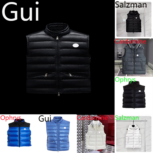 

"Gui" men's Vest Franch Brand "Cardamine" Vest Men's Women's "Ophrys" Vest Fashion tops quality "Salzman" vests Coat Size 1-5