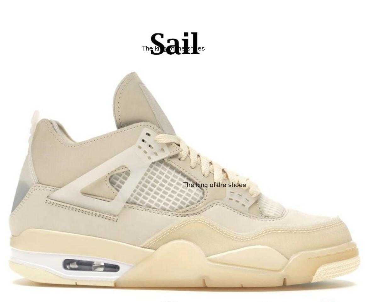 

J4S OGJ4s OG2023 OG University Blue 4s Men Basketball Shoes Sail White Oreo Black Cat Pure Money Military Black Bred Mens Womens Trainer Sports Sneakers, Color-16