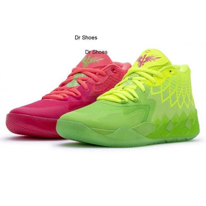 

OG Roller Shoes lamelo ball la melo basketball shoes 2022 new fashion mens mb 01 mb1 mlamelos rick and morty green red metallic gold yellow, R06