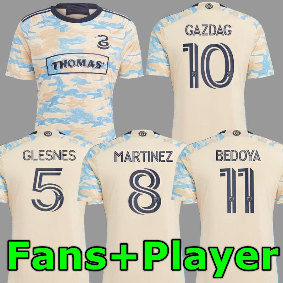 

2023 Philadelphia Union Soccer Jerseys 2024 Away UHRE MARTINEZ BEDOYA camisetas de fUtbol 23 24 AARONSON PRZYBYLKO Football Shirts Uniform, 2022 away aldult world cup