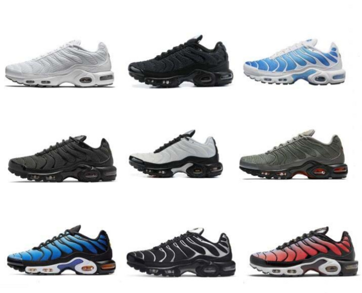 

Plus tn Men Running Shoes Outdoor Sneakers Atlanta Kaomoji Triple White volt Red black gradient Oreo Hyper Blue Web Crater Worldwide Sports casual shoes, Color 2