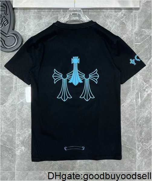 

Mens Classic Fashion Ch couple t Shirt Sanskrit Letter T-shirt Horseshoe Cross Pattern Tshirts Designers Hip Hop Sweater Woman Summer Tops JR2V, 21