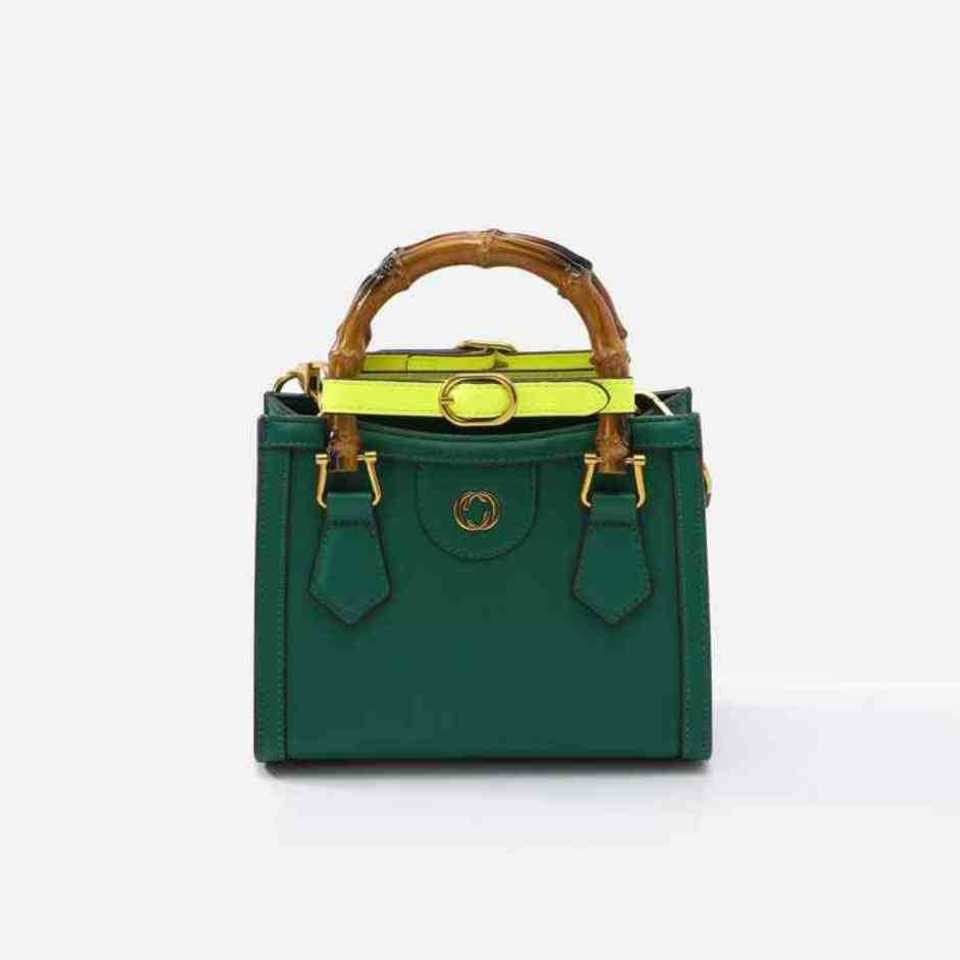 

Design fashion bag wholesale Bamboo handbag autumn and niche sense MessengerHigh