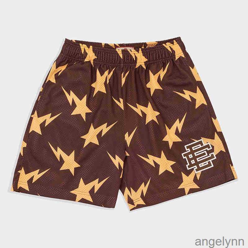

Men's Shorts Manufacture Oem High Quality Unisex Mens Designer Above Knee Sublimation Custom Eric Emmanuel Mesh Ee Emanuel Tbze