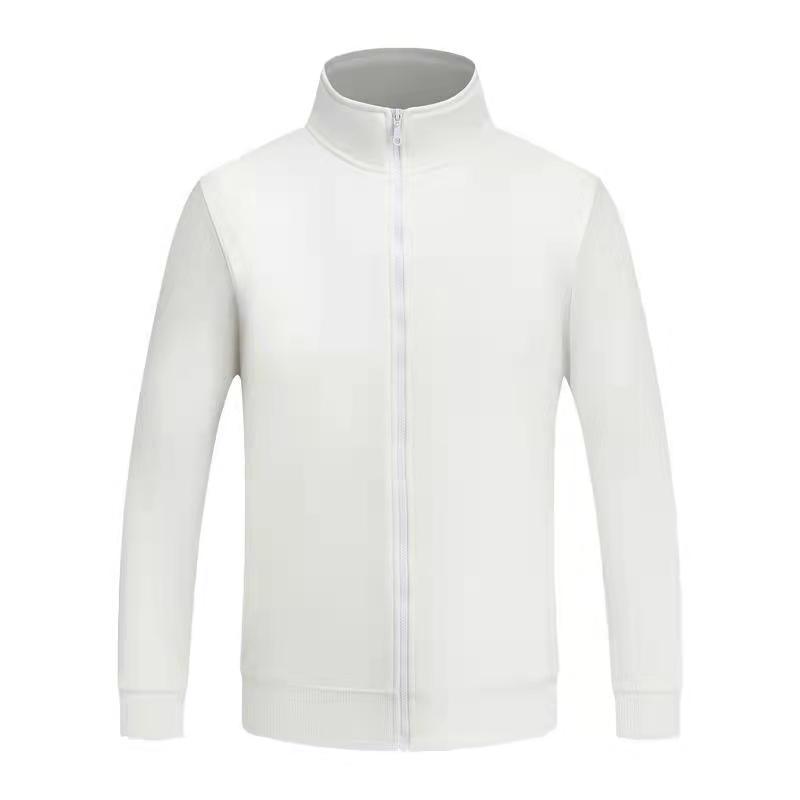 

Men' Hoodies & Sweatshirts 2023 Custom Logo Men Solid Color Jacket Autumn Long Sleeve Slim Fit Casual Sport Zip Outdoor Tops Coat Black Whi