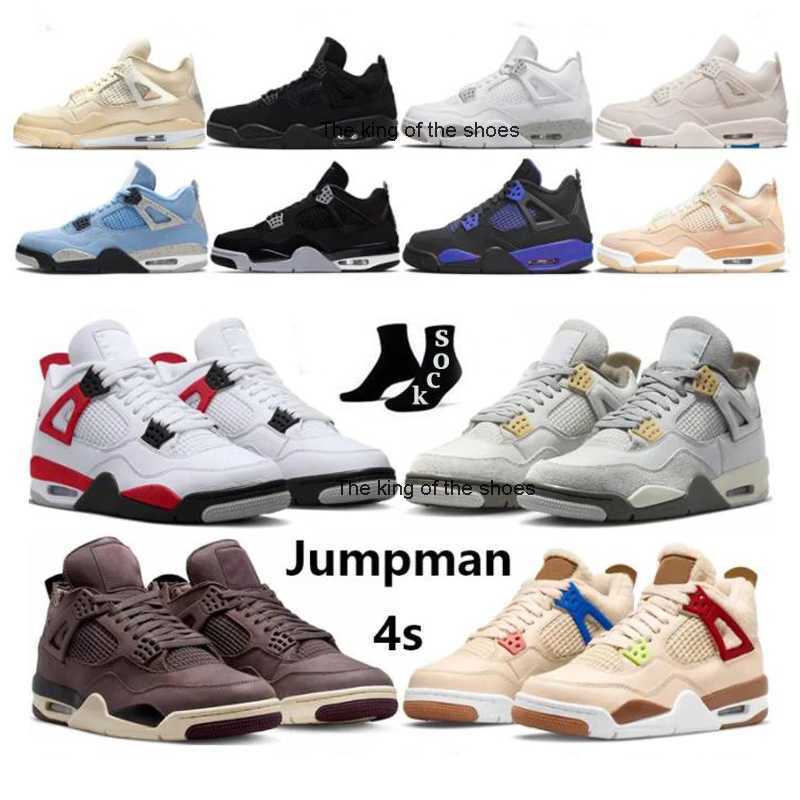 

J4S OGJ4s OG2023 OG 2023 Free shipping Jumpman 4 Mens Basketball Shoes 4s Photon Dust Red Cement Canyon Purple Military Black University Blue Sail Oreo, Customize