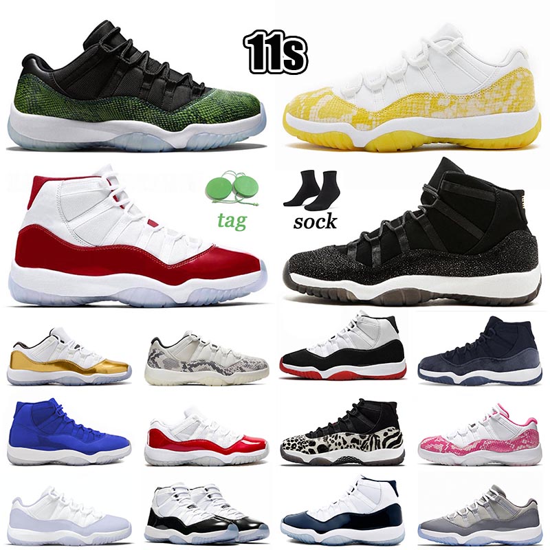 

OG Jumpman 11s retro Men Basketball shoes Cherry 11 Cool Grey Bred Instinct 25th Anniversary concord Mens Women Cap and Gown Sport Trainers Sneakers JKEJ, A27 36-47 heiress black stingray