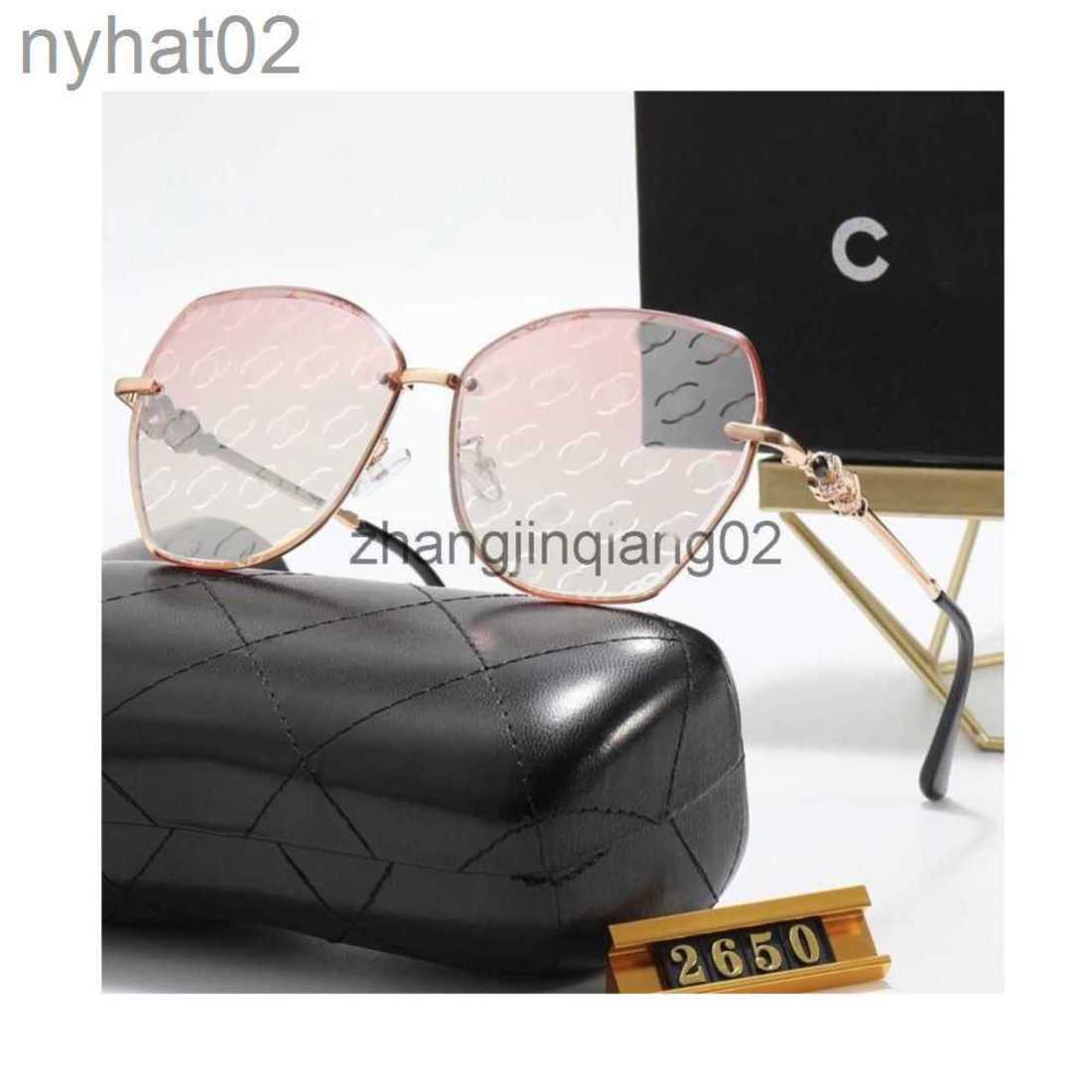 

Designer Channel Sunglass Cycle Luxurious Fashion Sport Polarize Sunglasses Men Women Vintage Baseball Camellia Casual Versatile Anti UV Summer Glasses