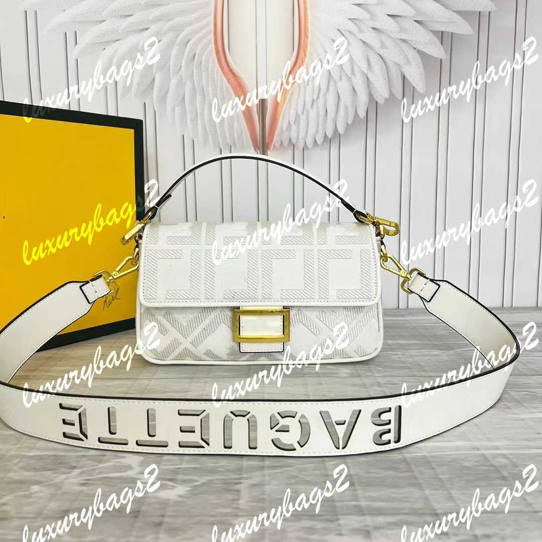 

5A Baguette Luxury Bags Crossbody Purse Handbags HPB Mini Tote Bag 3D Embroid Letters Lady Fashion Genuine Leather 10 Colors Chain Bags 26cm Shoulder Bag Cross Body, #6