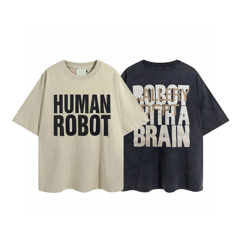 

Men's Plus Tees & Polos Round neck embroidered and printed polar style summer wear with street pure cotton 2t2rq