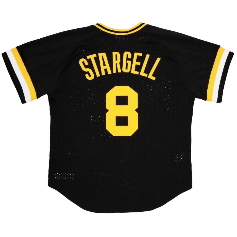 

Stitched Baseball Jerseys 8 Willie Stargell Mitchell Ness jersey 1982 Men Women Youth S-4XL retro jersey