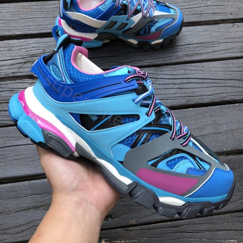 

2023 Track 3.0 Men Women Casual Shoes Designer Triple s 3 Sneakers white black Sneakers leather Trainer Nylon Printed Platform trainers 36-45, 10